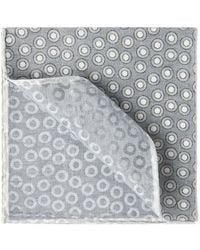 Brunello Cucinelli - Polka-Dot Silk Pocket Square - Lyst