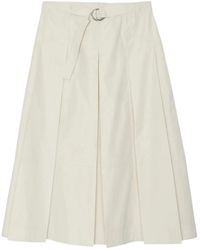 3.1 Phillip Lim - Pleated Belted Skirt - Lyst