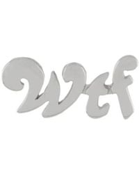 True Rocks - Wtf Stud Earring - Lyst