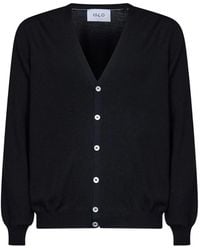 D4.0 - V-Neck Button-Up Cardigan - Lyst