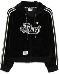 Aape By A Bathing Ape - Embroidered Hoodie Jacket - Lyst