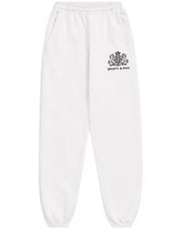 Sporty & Rich - Brianno Sr Hotel Logo-Print Track Pants - Lyst
