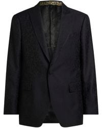 Etro - Blazer À Simple Boutonnage - Lyst