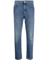 Isabel Marant - Schmale Cropped-Jeans - Lyst