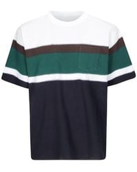 Sacai - Chusen-Dyed Pocket T-Shirt - Lyst