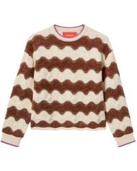 La DoubleJ - Hang Ten Wave Knit Sweater - Lyst