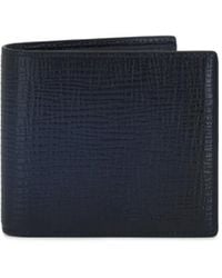 Santoni - Debossed-Logo Leather Wallet - Lyst