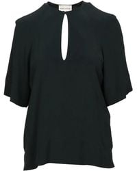 Semicouture - Oberteil mit Schlüssellochausschnitt - Lyst