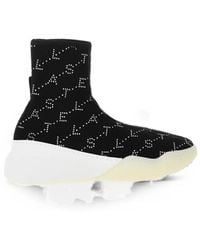 Stella McCartney - Loop Monogram-Pattern Sneakers - Lyst
