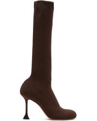 AMINA MUADDI - Bottes Veneda 95 Mm À Talon Aiguille - Lyst