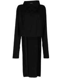 Rundholz - Asymmetric Cotton Shirt - Lyst