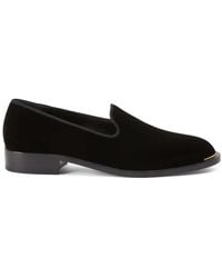 Giuseppe Zanotti - Lydia Velvet Loafers - Lyst