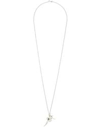 Shaun Leane - Cherry Blossom Diamond And Pearl Flower Pendant Necklace - Lyst