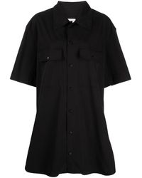 Lemaire - Short Sleeve Flared Shirt - Lyst