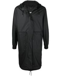 Rains - Drawstring Hooded Raincoat - Lyst