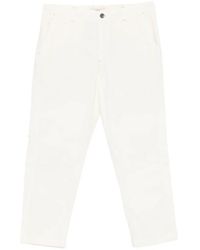 Murphy & Nye - Logo-Patch Straight-Leg Trousers - Lyst