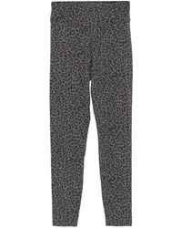MC2 Saint Barth - Kaya Leopard-Print Leggings - Lyst