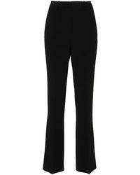 Theory - Straight-leg Crepe Trousers - Lyst