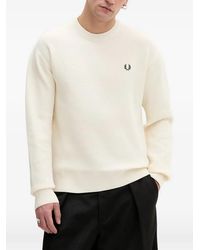 Fred Perry - Pull À Logo Brodé - Lyst