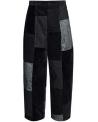 Comme des Garçons - Patchwork Corduroy Trousers - Lyst