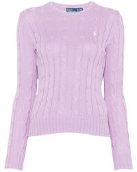 Polo Ralph Lauren - Slim Fit Hip-Length Long Sleeve Sweater - Lyst