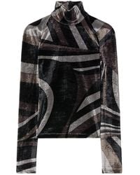 PUCCI - Top Van Tule - Lyst
