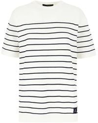 The Seafarer - Striped Short-Sleeved T-Shirt - Lyst