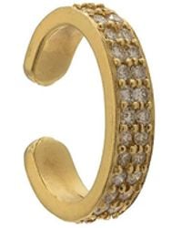 Anita Ko - 18Kt Diamond Ear Cuff - Lyst