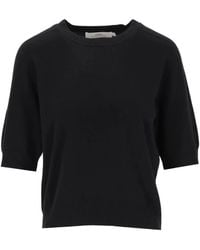 arch4 - Evie Short-Sleeve Cashmere Sweater - Lyst