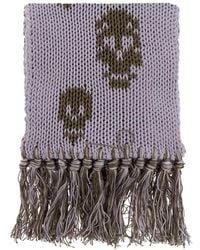 McQueen - Sciarpa Con Frange - Lyst