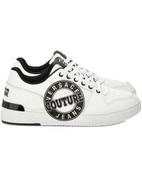 Versace Jeans Couture - Logo-Print Sneakers - Lyst