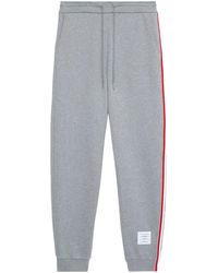 Thom Browne - Rwb Stripe Loopback Sweatpants - Lyst