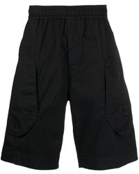 Stone Island Shadow Project - Cotton-blend Drop-crotch Shorts - Lyst