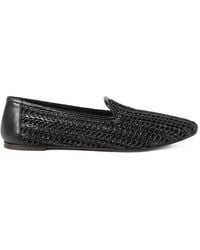 Brunello Cucinelli - Woven-Raffia Loafers - Lyst