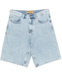 Replay - Shorts Con Lavaggio Acido - Lyst