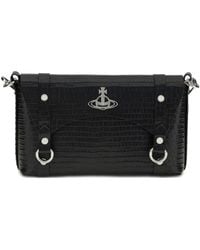 Vivienne Westwood - Kimmy クロコパターン ショルダーバッグ - Lyst