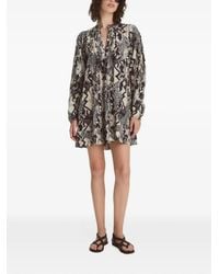 Maria Cher - Quilaquina Lupe Abstract-Print Mini Dress - Lyst