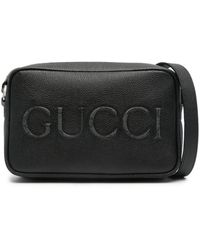 Gucci - Bolso de hombro mini con aplique del logo - Lyst