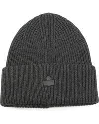Isabel Marant - Ribbed Beanie Hat - Lyst