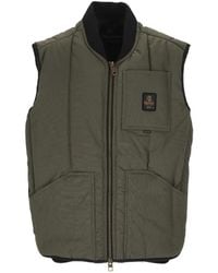 Refrigiwear - Quilted Logo-Patch Gilet - Lyst