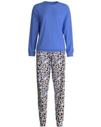 CALIDA - Flower Dreams Cotton Pyjamas - Lyst