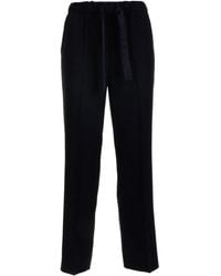Via Masini 80 - Drawstring-Fastening Trousers - Lyst