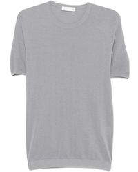 Roberto Collina - Short-Sleeve Knitted Sweater - Lyst