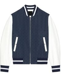 Givenchy - Monogram-Pattern Varsity Jacket - Lyst