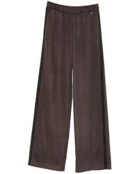 Herno - Elasticated-Waistband Wide-Leg Trousers - Lyst