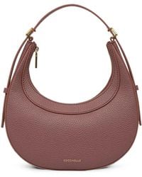 Coccinelle - Mini Whisper Grained Leather Tote Bag - Lyst