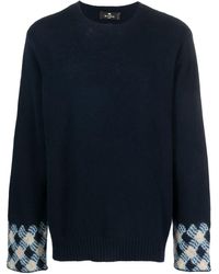 Etro - Intarsia-knit Virgin Wool Jumper - Lyst