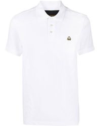 Moose Knuckles - Embroidered-logo Polo Shirt - Lyst