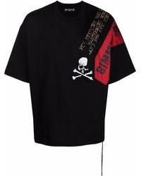 Mastermind Japan Camiseta con eslogan - Negro