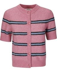 Samsøe & Samsøe - Sanoura Striped Cardigan - Lyst